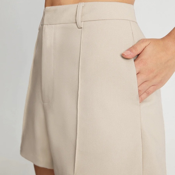 Commense High Waisted Mini Trouser Shorts - Picture 4 of 6